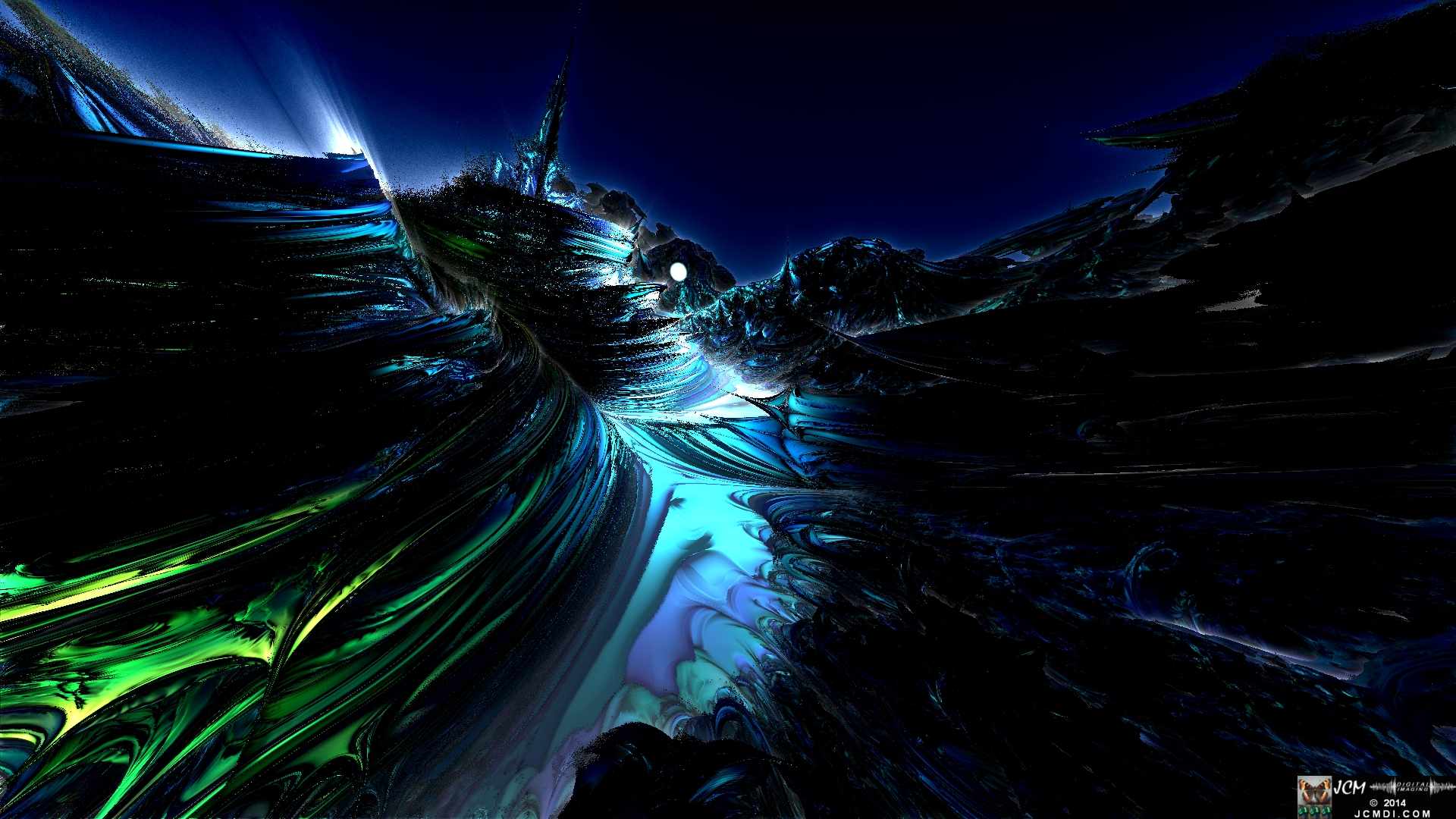 Fractal Asteroid rendering using mandelbulb 3D software
